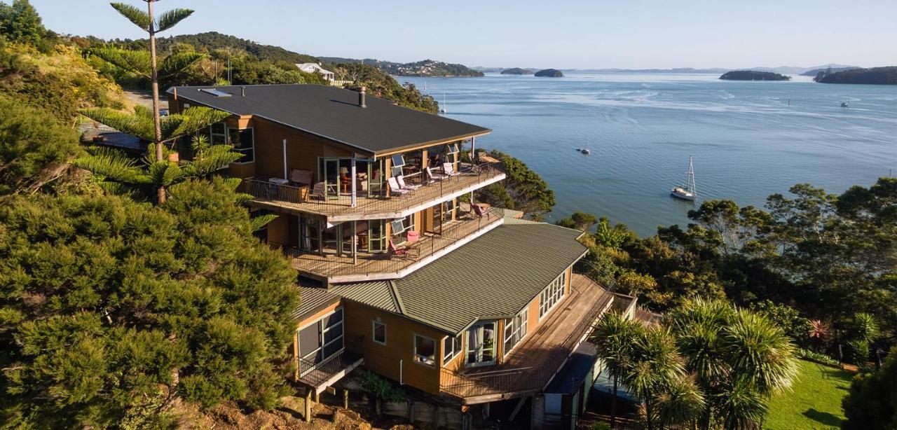 Cliff Edge By The Sea Villa Paihia Exterior foto